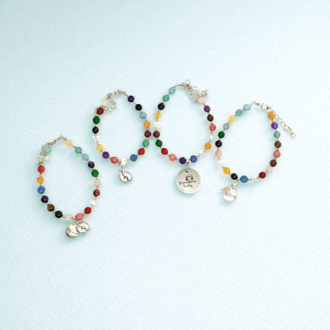 Handmade fertility and pregnancy bracelet