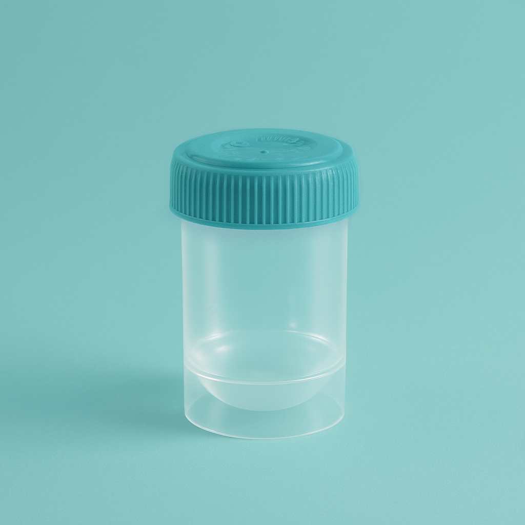 90mL round bottom Specimen Collection Cups