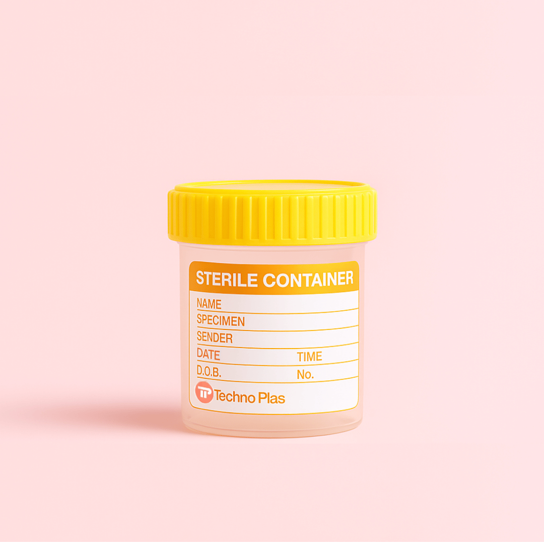 90mL flat bottom Specimen Collection Cups