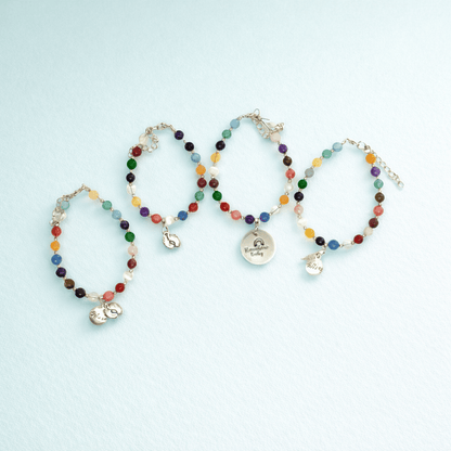 Handmade fertility and pregnancy bracelet
