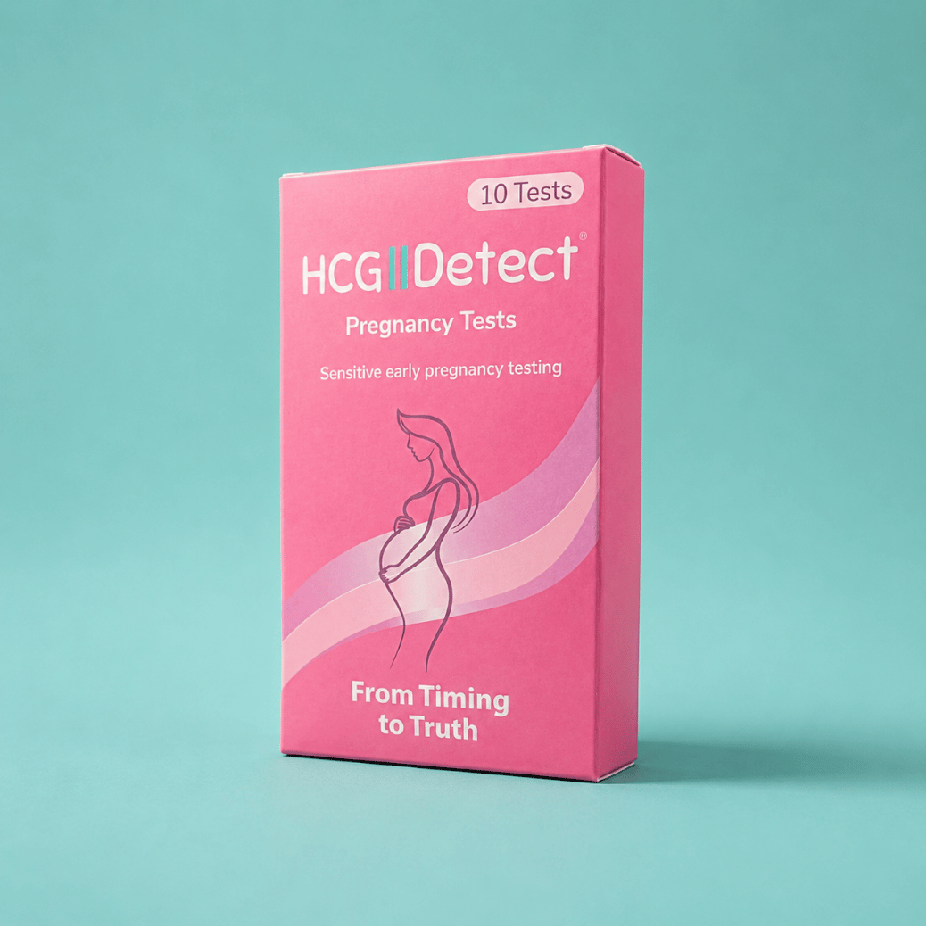 HcgDetect 10 mIU Early Detection Pregnancy Test Strips