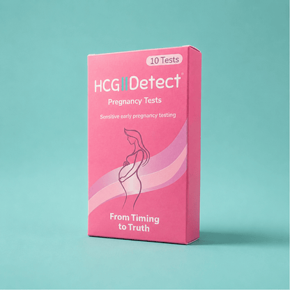 HcgDetect 10 mIU Early Detection Pregnancy Test Strips
