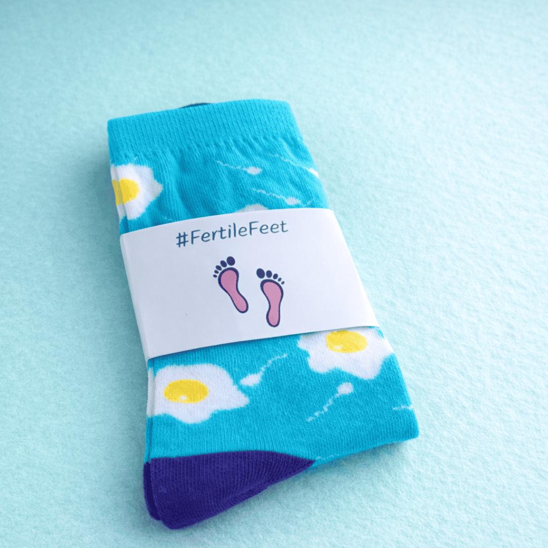 Fertilefeet Sperm & Ovum Socks