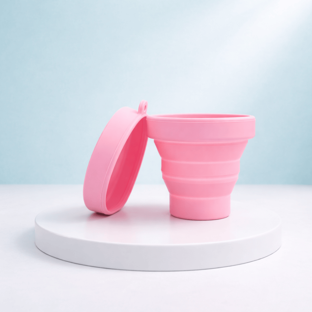 Reusable urine collection cup