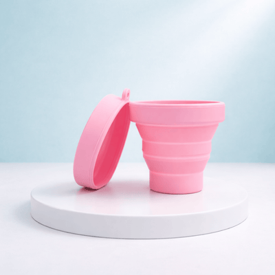 Reusable urine collection cup