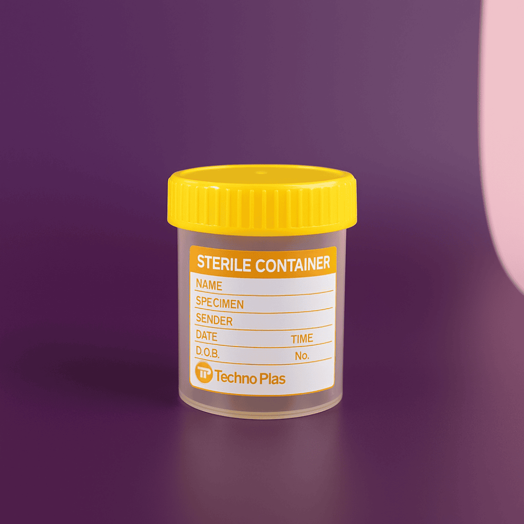 90mL flat bottom Specimen Collection Cups