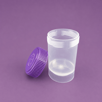 90mL round bottom Specimen Collection Cups
