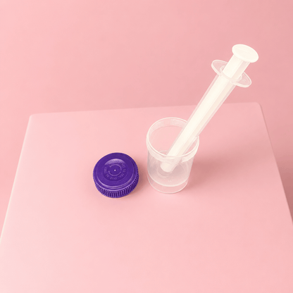 InsemiAid 13cm, 10ml round tip Insemination Syringes