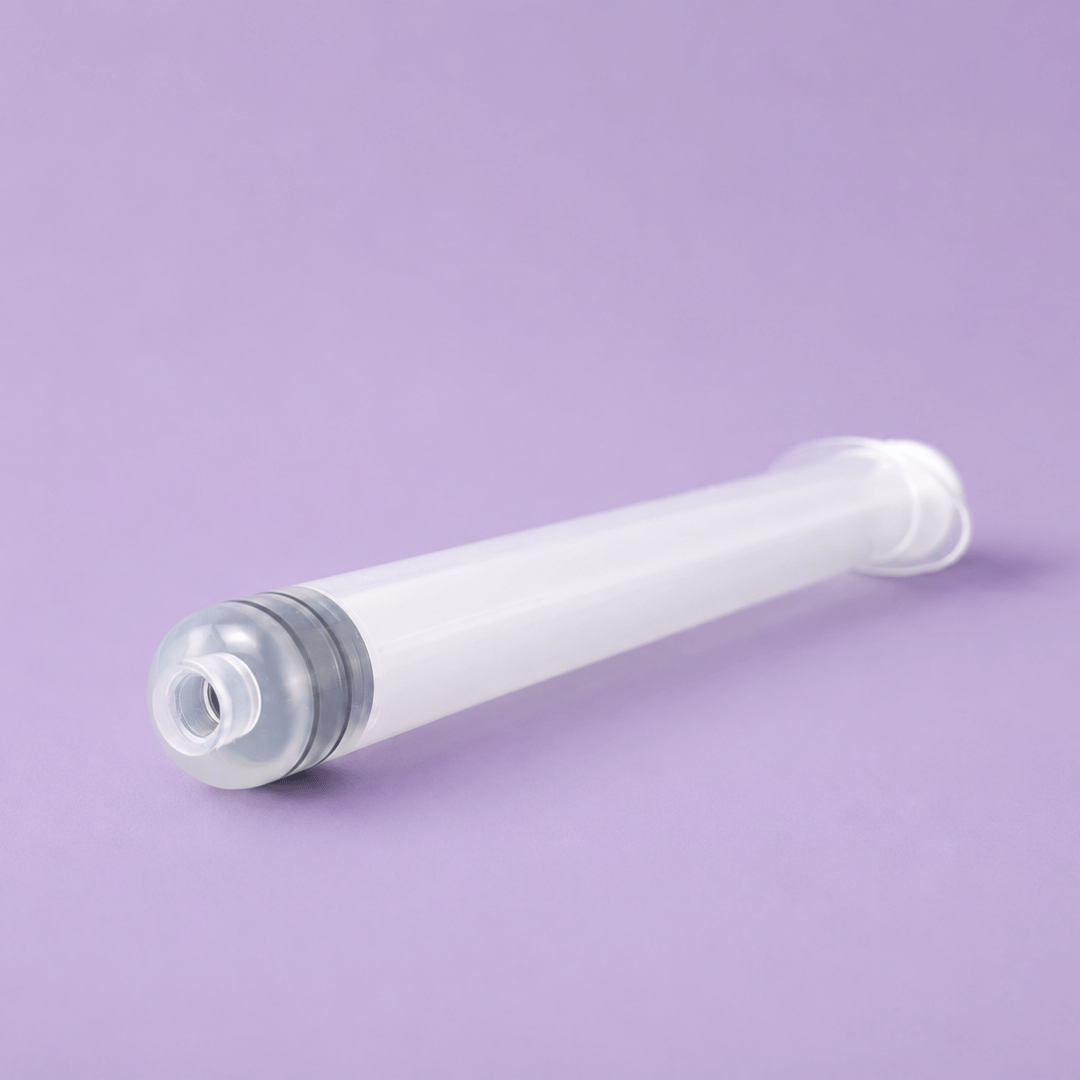 InsemiAid 13cm, 10ml round tip Insemination Syringes