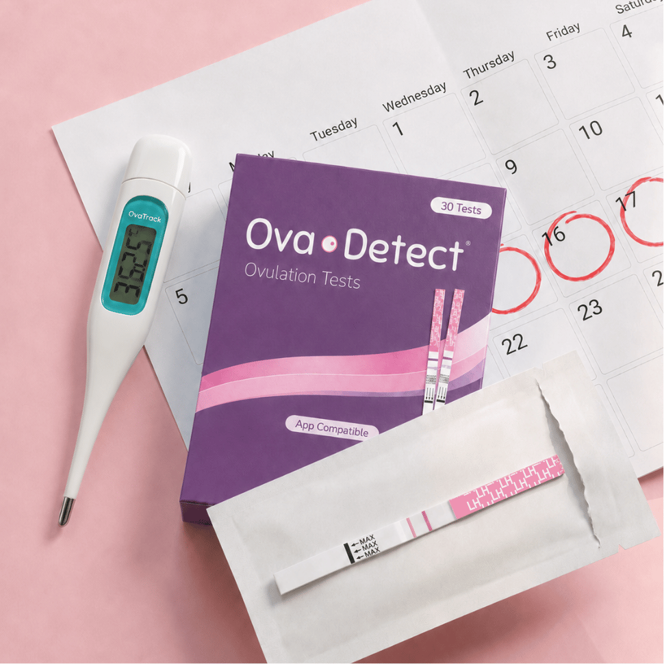 Ovulation Predictor Kit - BB Thermometer & Ovulation Strips
