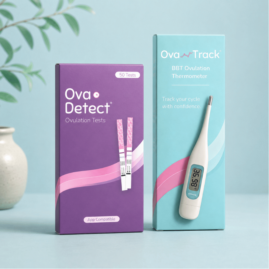 Ovulation Predictor Kit - BB Thermometer & Ovulation Strips