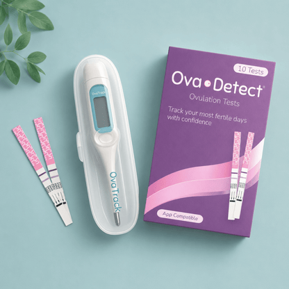 Ovulation Predictor Kit - BB Thermometer & Ovulation Strips