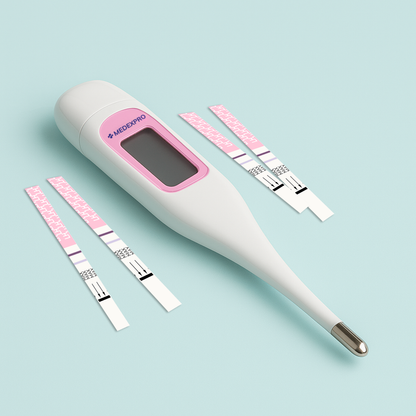 Ovulation Predictor Kit - BB Thermometer & Ovulation Strips